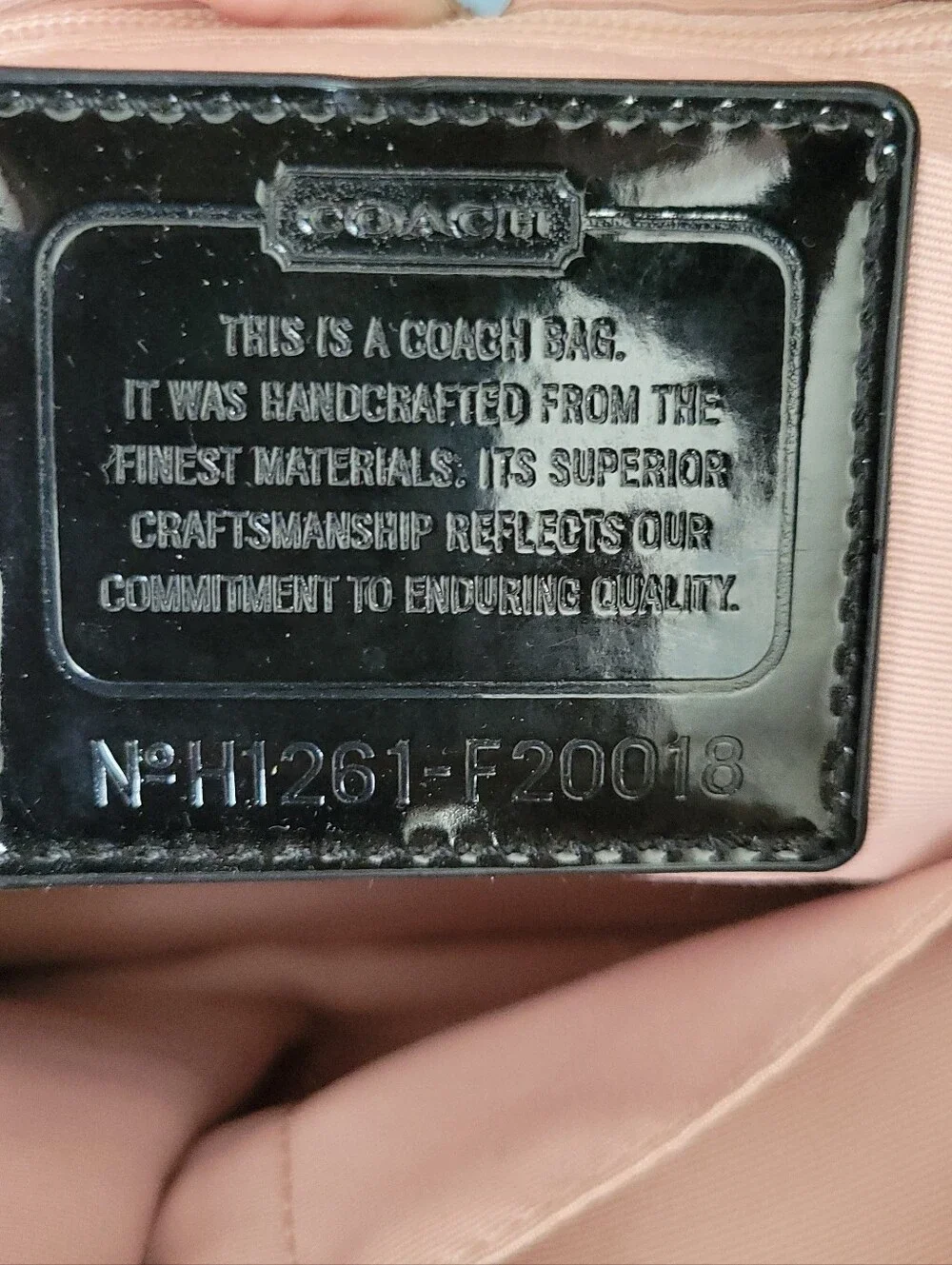 Coach Shoulder Brown Tote Bag